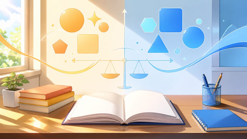スキップとローファーのレビュー全体傾向と賛否の判定軸のイメージ
