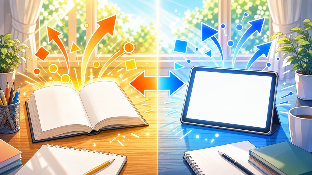 アニメと漫画でレビューが割れる構造のイメージ