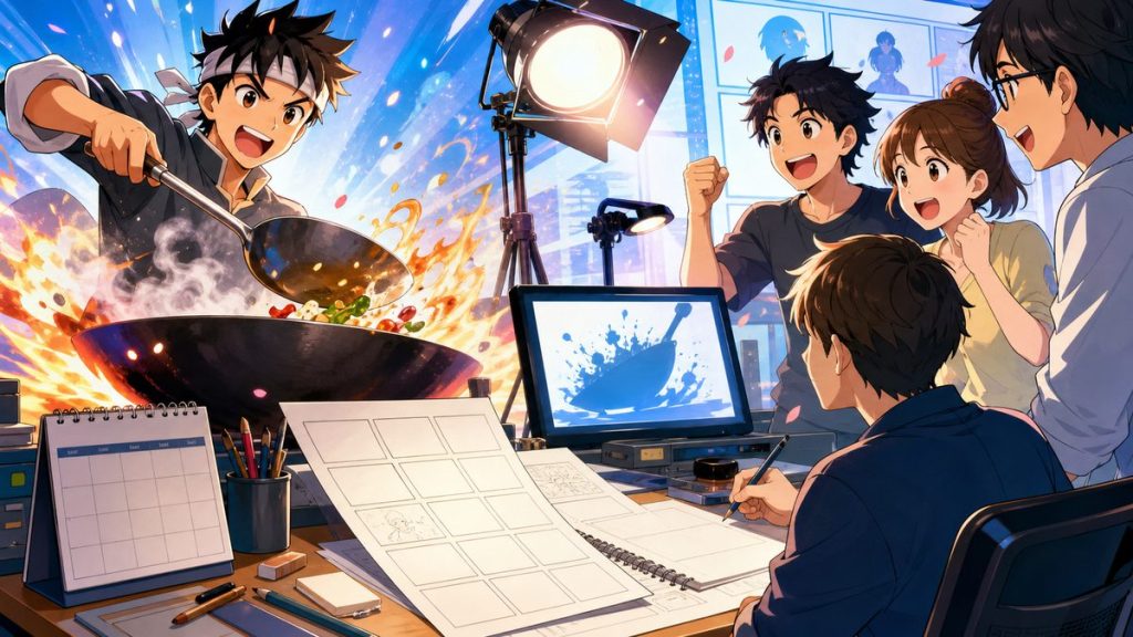 『鉄鍋のジャン!』アニメ化2026年放送日はいつ?制作TROYCAとキャスト最新まとめ