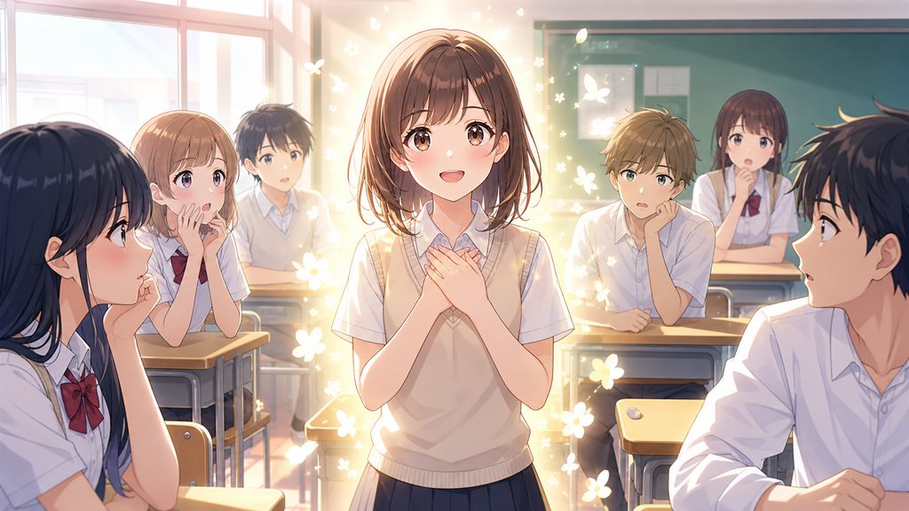 主人公みつみの聖人めいた純粋さへのリアリティ違和感のイメージ