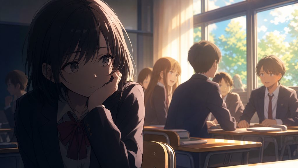 ミカの暗さは読者の影を映す装置のイメージ