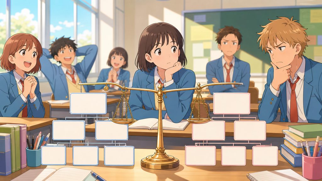 『スキップとローファー』の評価が分かれる理由を構造で整理のイメージ