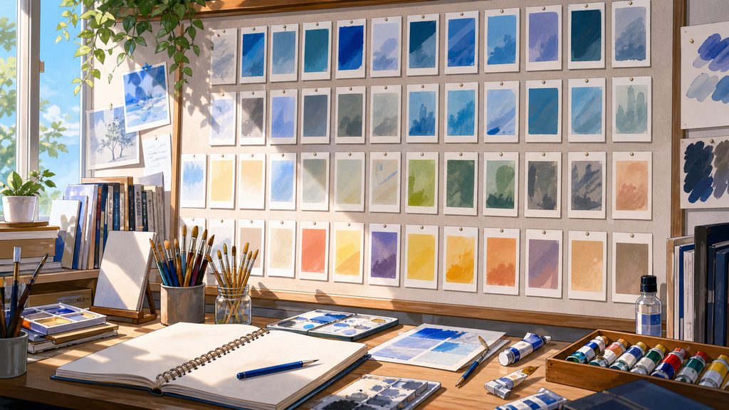 扉絵元ネタ絵画を一覧整理するアートリサーチのイメージ