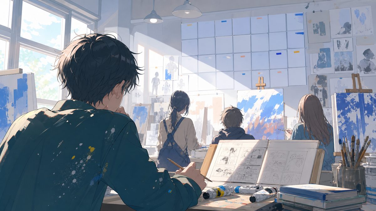 『ブルーピリオド』アニメ2期はいつ?制作状況と続編の可能性を調査