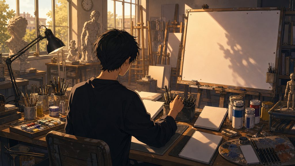 山口つばさはどんな漫画家?公開プロフィールと藝大時代の経歴のイメージ