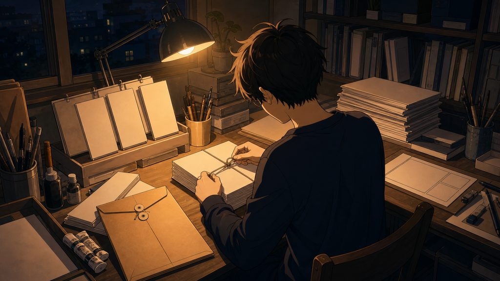 四季賞2014年夏 佳作 — 投稿時代のスタートのイメージ